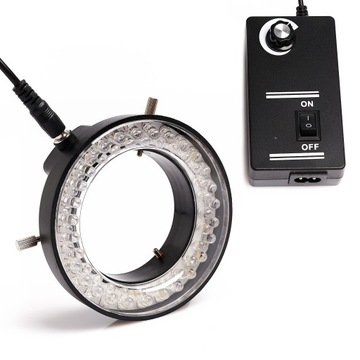 РЕГУЛИРУЕМОЕ ОСВЕЩЕНИЕ 56 светодиодов ДЛЯ МИКРОСКОПА 60 ММ