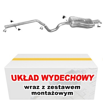 Tłumik Bora Golf Skoda Octavia Seat Toledo 1.9 TDi