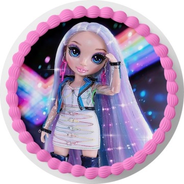 OPŁATEK NA TORT RAINBOW HIGH + GRATIS TEKST