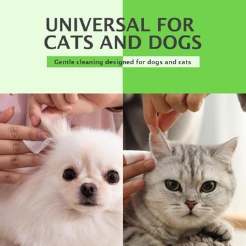 Dog Ear Cleaner, Ear Infection Treatment for Dogs and Cats, Pet Removal