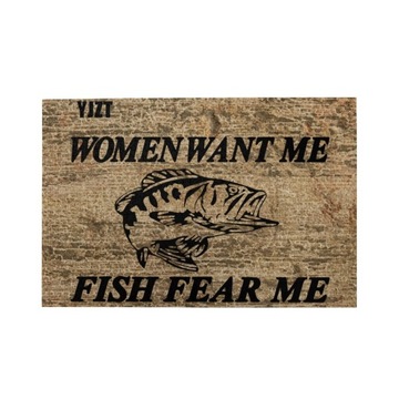 Fish Fear Me Women Want Me - Niska cena na