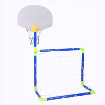 БАСКЕТБОЛЬНЫЙ КОМПЛЕКТ 2 В 1 ДЛЯ ДЕТЕЙ