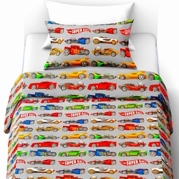 Наволочка 70х80 100% натуральный ХЛОПОК для подушки Hotweels Cars