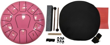 KLG-10-11 PURPLE RÓŻOWY TONGUE DRUM BĘBENEK ETERYCZNY