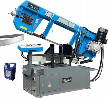 PIŁA PRZECINARKA TAŚMOWA PÓŁAUTOMAT METALU WAŁKÓW RUR 400MM PROFILI 550MM