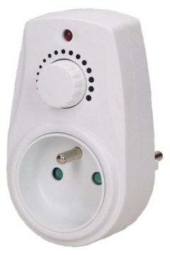 ŚCIEMNIACZ Z GNIAZDEM OBCIĄŻENIE: 40W - 280W 230V REGULATOR