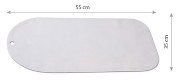 Mata antypoślizgowa BABYONO 1345/06 55x35 cm Szary