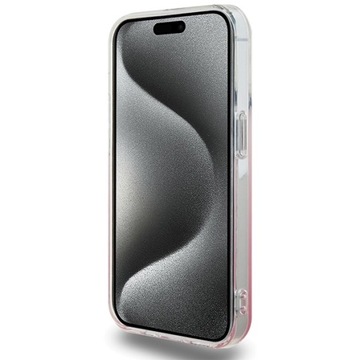 Чехол Hello Kitty IML Gradient Electrop Kitty Head для iPhone 14 Pro Max — розовый