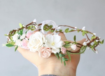 Венок для причастия, венки для причастия, набор свечных украшений и браслет.