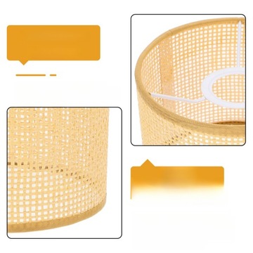 Плетеный абажур РЕТРО ДЕКОР БОХО ДЕКОР ЛАМПОЧКИ НОЧНАЯ ПОДСТАВКА