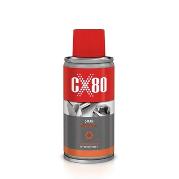CX80 Smar miedziany 150ml spray przeciwzapieczeniowy do śrub i nakrętek