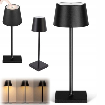 LAMPKA NOCNA BIURKOWA DOTYKOWA BEZPRZEWODOWA LED