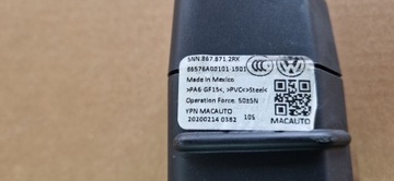 ROLETA KUFRU TIGUAN ALLSPACE 2016-2024 R 5NN867871 JAKO NOVÁ ORIGINÁLNÍ