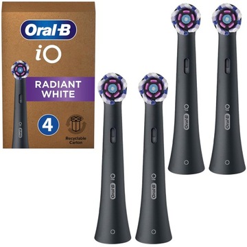ORYGINALNA KOŃCÓWKA SZCZOTECZKI ELEKTRYCZNEJ ORAL-B iO RADIANT BLACK