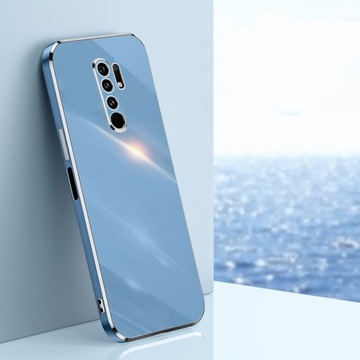 ГЛАМУРНЫЙ ЧЕХОЛ ДЛЯ XIAOMI REDMI 9 СИЛИКОН + СТЕКЛО