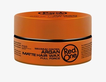 RedOne ARGAN MATTE HAIR PASTA POMADA WOSK MATUJĄCY DO WŁOSÓW ARGAN 150ML