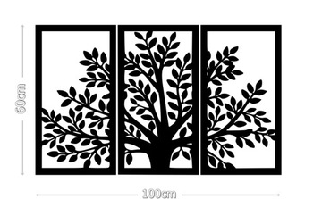 OBRAZ Naklejka ścienna drzewo A05 100x60