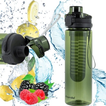 Bidon Butelka Na Wodę Dla Dzieci Z Wkładem Na Owoce Lód Kubek 770ml TS38