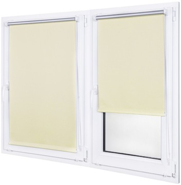 ROLETA TERMO TERMICZNA SILVER WEWNĘTRZNA Z PROWADNICAMI NA WYMIAR 47x215 CM