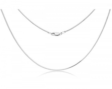 Łańcuszek srebrny damski splot linka 42 cm 925