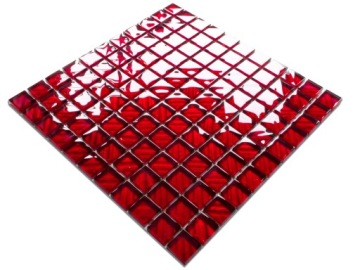 МАРИНОВЫЙ РИВА КРАСНЫЙ МЕТАЛЛИЧЕСКАЯ СТЕКЛЯННАЯ МОЗАИКА