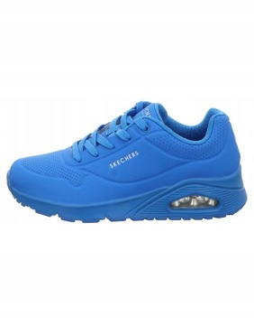 SPORTOWE PLATFORMA Z0Y NI7__41 SKECHERS NIEBIESKIE BUTY