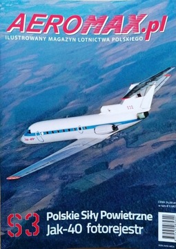AEROMAX.pl S3 - Jak-40 fotorejestr