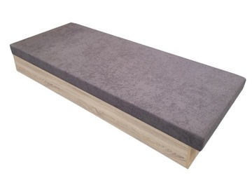 Tapczan łóżko hotelowe Silver C 80x200 otwierany