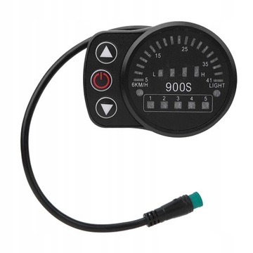 KT-900S E-Bike Wyświetlacz LED Miernik