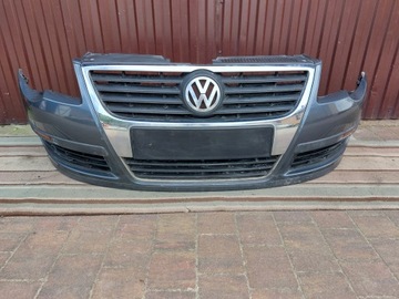 ZDERZAK PRZÓD VW PASSAT B6 SZARY 10r