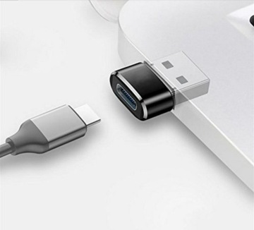 Адаптер OTG USB 2.0 на USB 3.1 USB-C Type C Alu