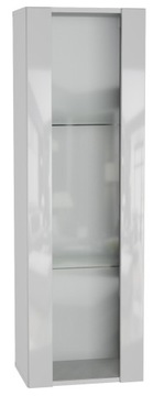 WITRYNA WISZĄCA SZAFKA BIAŁY POŁYSK MDF DRZWI 40cm POINT TYPE-21 MebleCraft