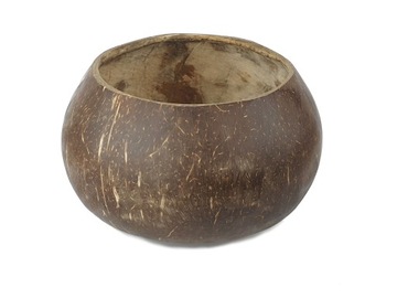 KOKOS ŁUPINA KOKOSOWA MISECZKA wysoka 13 cm