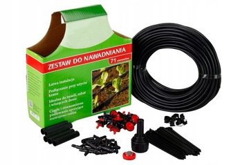 ZESTAW DO NAWADNIANIA ROŚLIN OGRÓD 71 ELEMENTÓW KROPELKOWY