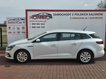 Renault Megane IV Grandtour Facelifting 1.3 TCe 140KM 2021 Renault Megane 1.3 TCe 140KM Zen Biała Perła Salon Polska Zamiana FV 23%, zdjęcie 8