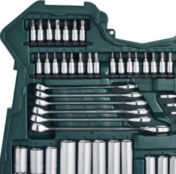 BRÜDER MANNESMANN НАБОР ТОРЦЕВЫХ КЛЮЧЕЙ 215EL. M98430 ТРЕЩОТКИ КЕЙС