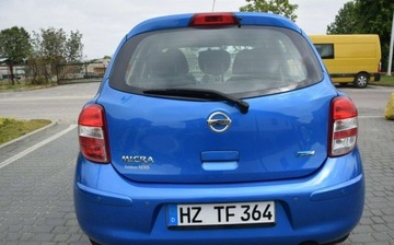 Nissan Micra IV Hatchback 5d 1.2 80KM 2011 Nissan Micra 1.2B Navi Czujniki Parkowania Super Stan Sprowadzony 1.2, zdjęcie 8