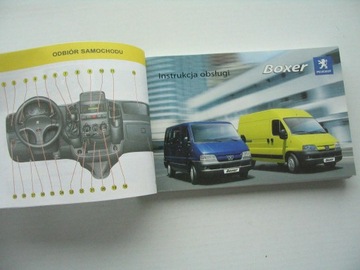 PEUGEOT BOXER 2002-2006 Руководство по эксплуатации на польском языке.