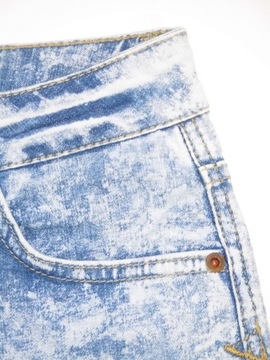 NEW LOOK, SPODENKI JEANS - M -ELASTYCZNE, MARMUREK