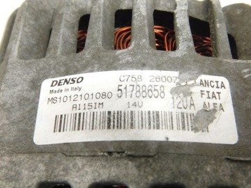 Генератор Fiat Bravo II 1.4 T-jet Alfa Romeo Mito