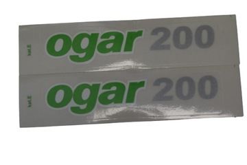 NAKLEJKA NAKLEJKI ROMET OGAR 200 2 sztuki delux