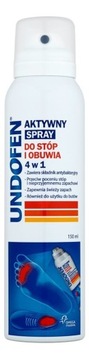 Undofen Aktywny spray do stóp i obuwia 4 w 1 150ml