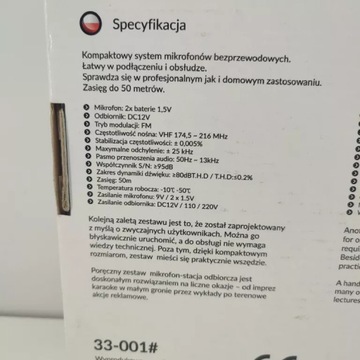 Комплект беспроводных микрофонов Blow PRM 901