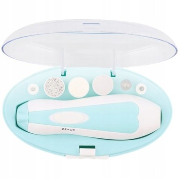 Frezarka do paznokci zestaw do manicure pedicure LED z akcesoriami IMPULS