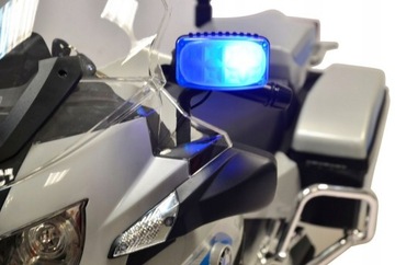 Большой мотоцикл BMW R1200 POLICE с аккумулятором, колеса EVA, до 30 кг, мощность 90 Вт.