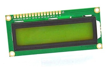 Wyswietlacz Lcd 2x16 LCD1602 Arduino zielony Raspberry Pi STM32 ESP32