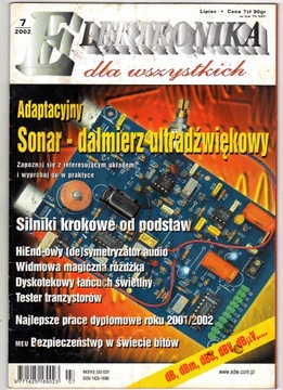 ELEKTRONIKA DLA WSZYSTKICH LIPIEC 7/2002