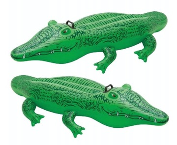 Надувной крокодил для плавания INTEX Water Adventure Crocodile 168x86 см