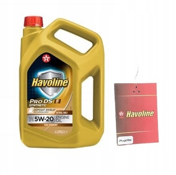 TEXACO HAVOLINE PRO DS F 5W20 WSS-M2C948-A ILSAC GF-5 C5 4L