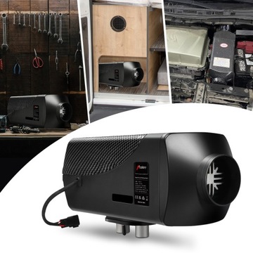 Ogrzewanie Postojowe Nagrzewnica 5-8KW 12/24V Bluetooth Diesel LCD